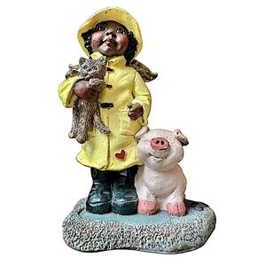 SARAH’S ATTIC Noah’s Angel Figurine 3.5” Collectible Limited Edition IE/76